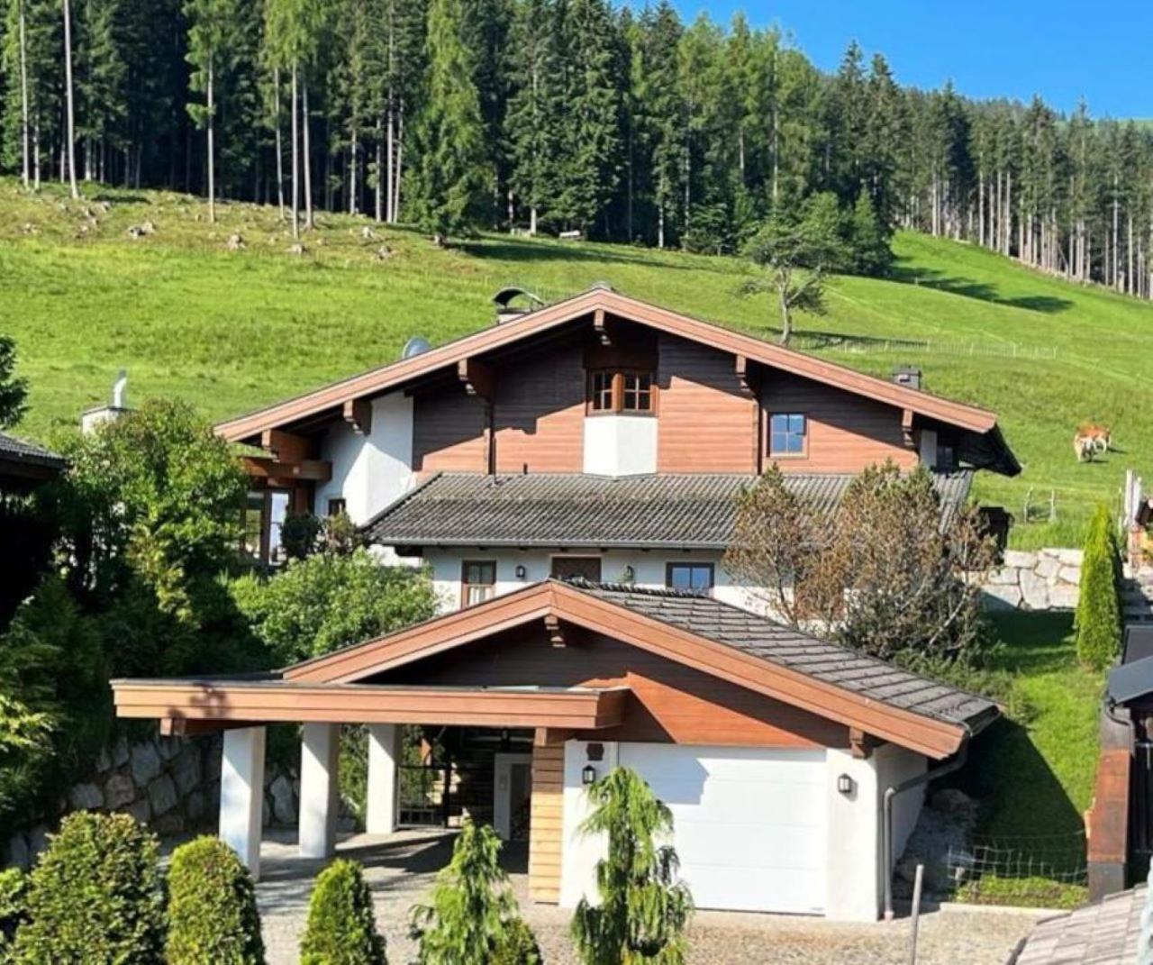 Chalet Steinberg Leogang Bagian luar foto